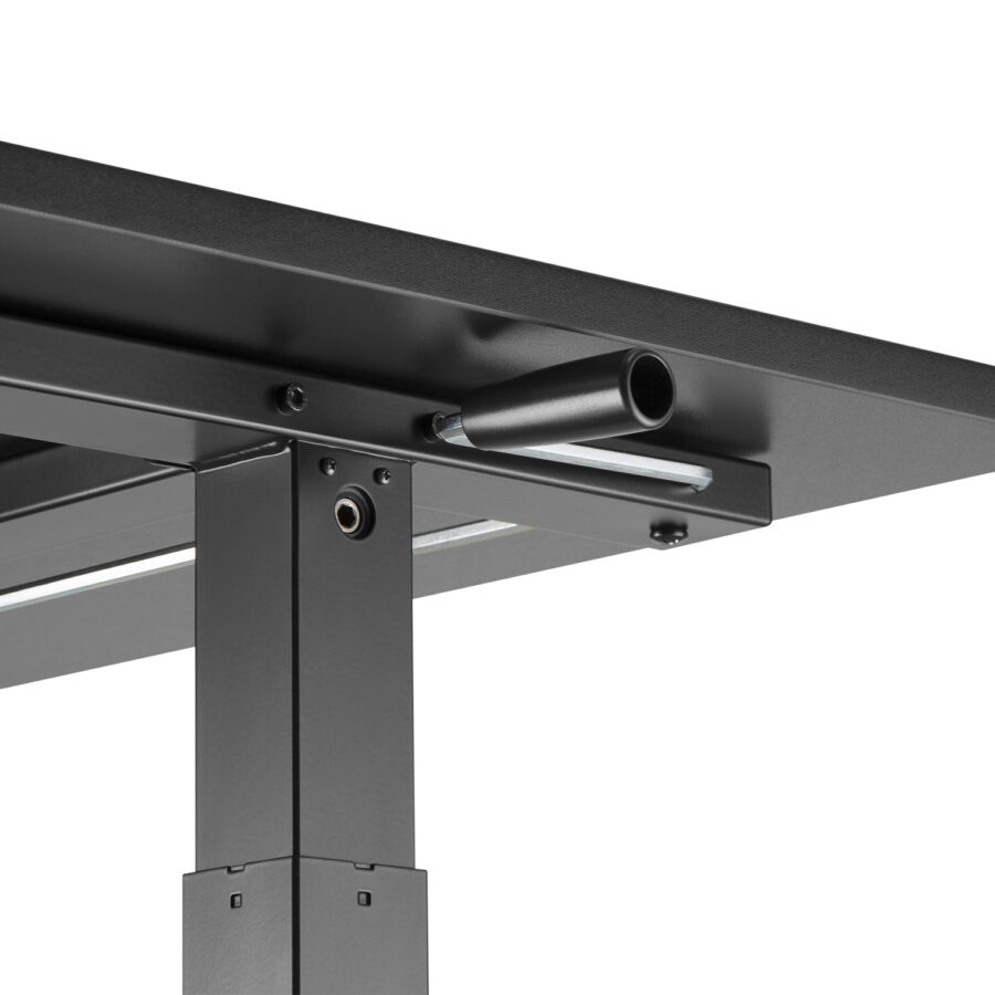 Ergo Office kézi magasságállítású íróasztal, max 40 kg, max magasság 117 cm, álló-ülő munkalappal, ER-401 B - Image 9