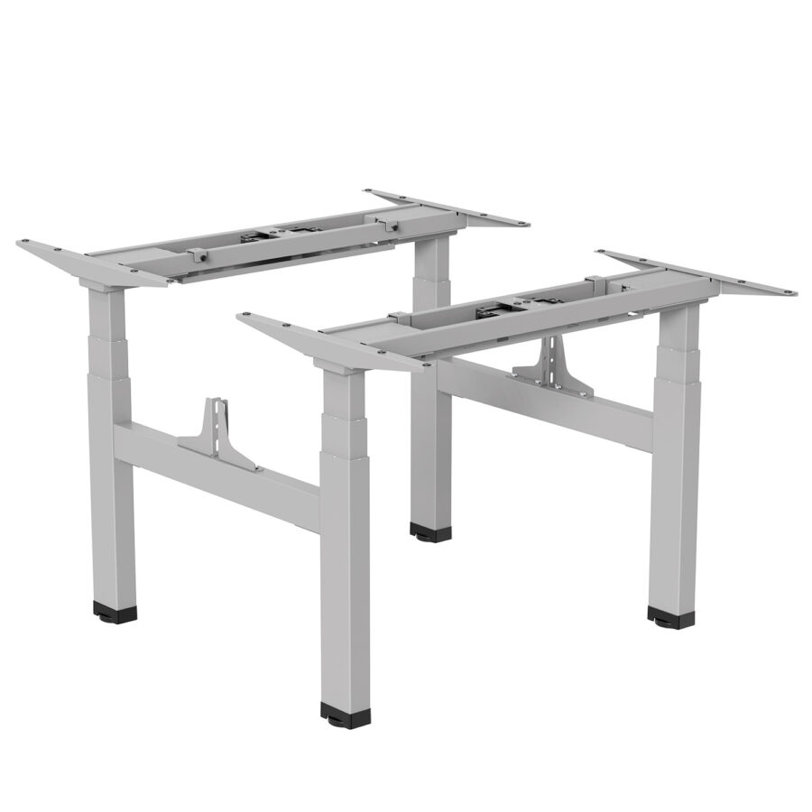 Ergo Office ER-404G Dupla Elektromos Állítható Magasságú Íróasztal, Max 128cm, Max 125kg x2, Asztallap Nélkül - Image 6