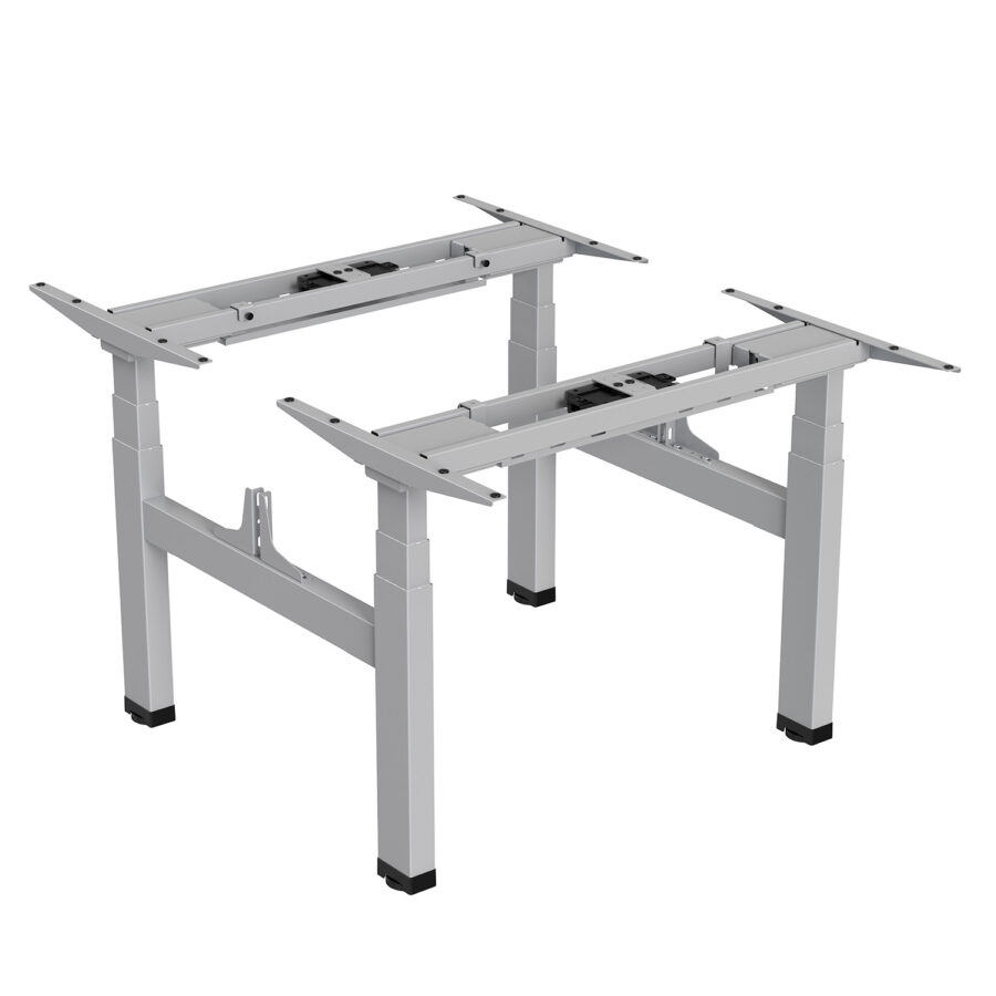 Ergo Office ER-404G Dupla Elektromos Állítható Magasságú Íróasztal, Max 128cm, Max 125kg x2, Asztallap Nélkül - Image 9