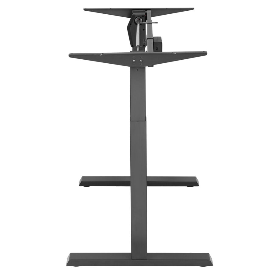 Ergo Office ER-433 Elektromosan Állítható Magasságú Íróasztal, Szürke, Max. Magasság 123 cm, 80 kg - Asztallap Nélkül - Image 5