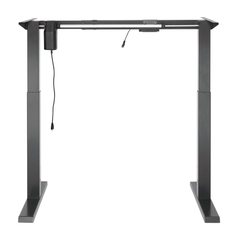 Ergo Office ER-433 Elektromosan Állítható Magasságú Íróasztal, Szürke, Max. Magasság 123 cm, 80 kg - Asztallap Nélkül - Image 8