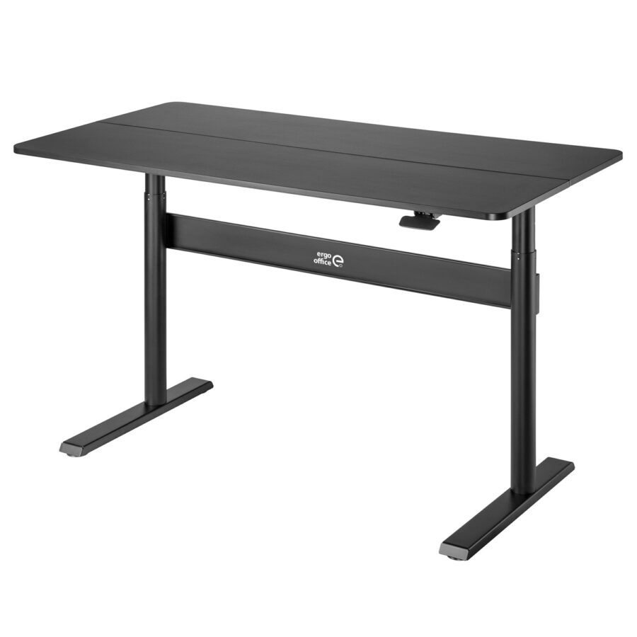 Ergo Office Állítható Magasságú Íróasztal 140x68cm, Gázrugós, Ülő- és Állómunkához, Max Magasság 115cm - Image 5