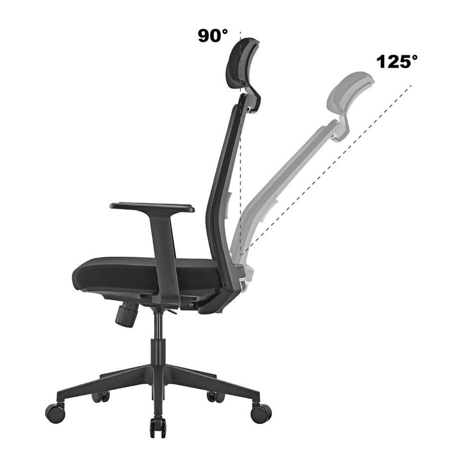 Ergo Office Prémium Ergonomikus Irodai Fotel Magas Háttámlával, max 150kg, ER-425 - Image 9