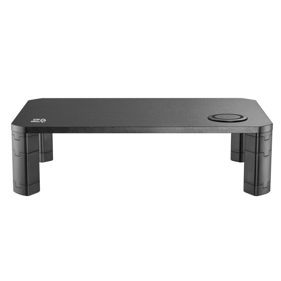 Ergo Office állítható monitorállvány Qi vezeték nélküli töltővel, max 20kg, 17-32", ER-415 - Image 4