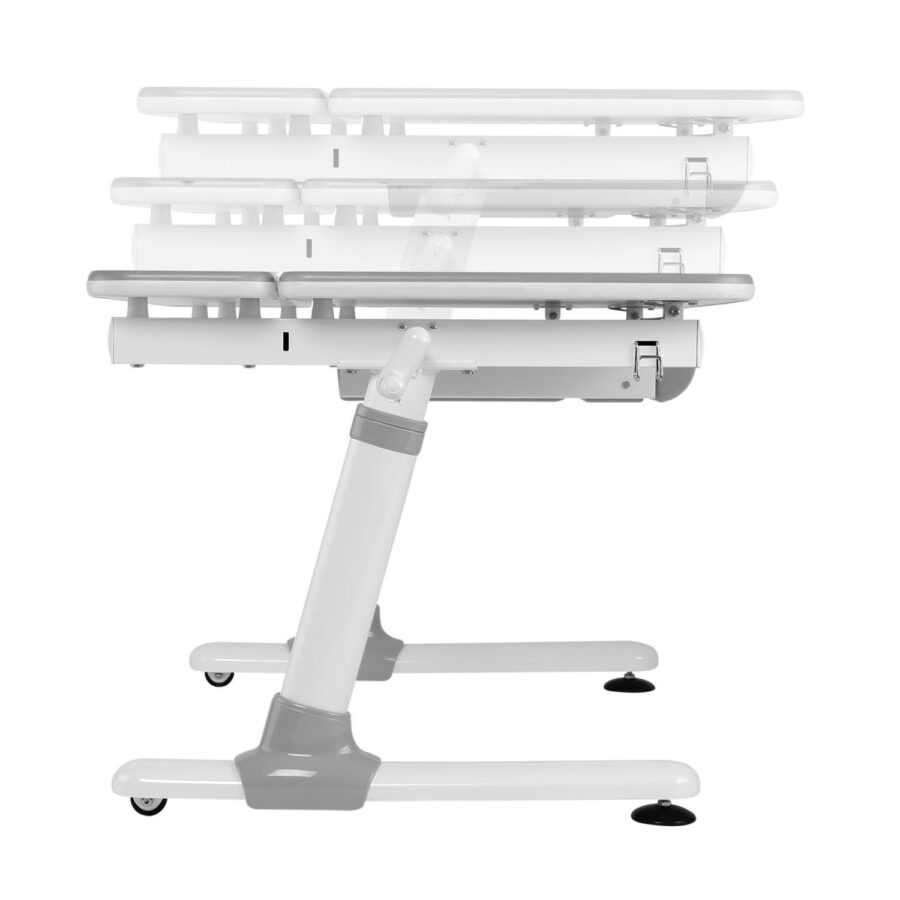 Ergo Office Gyerek Ergonomikus Íróasztal Állítható Magassággal, Szürke, max 100kg, ER-417 2 részes - Image 5