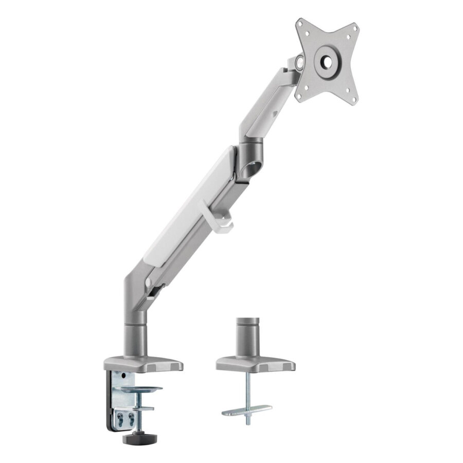 Ergo Office Szürke Asztali Monitor Tartó, Gázrugós, 17"-32", 9 kg, ER-405G - Image 2