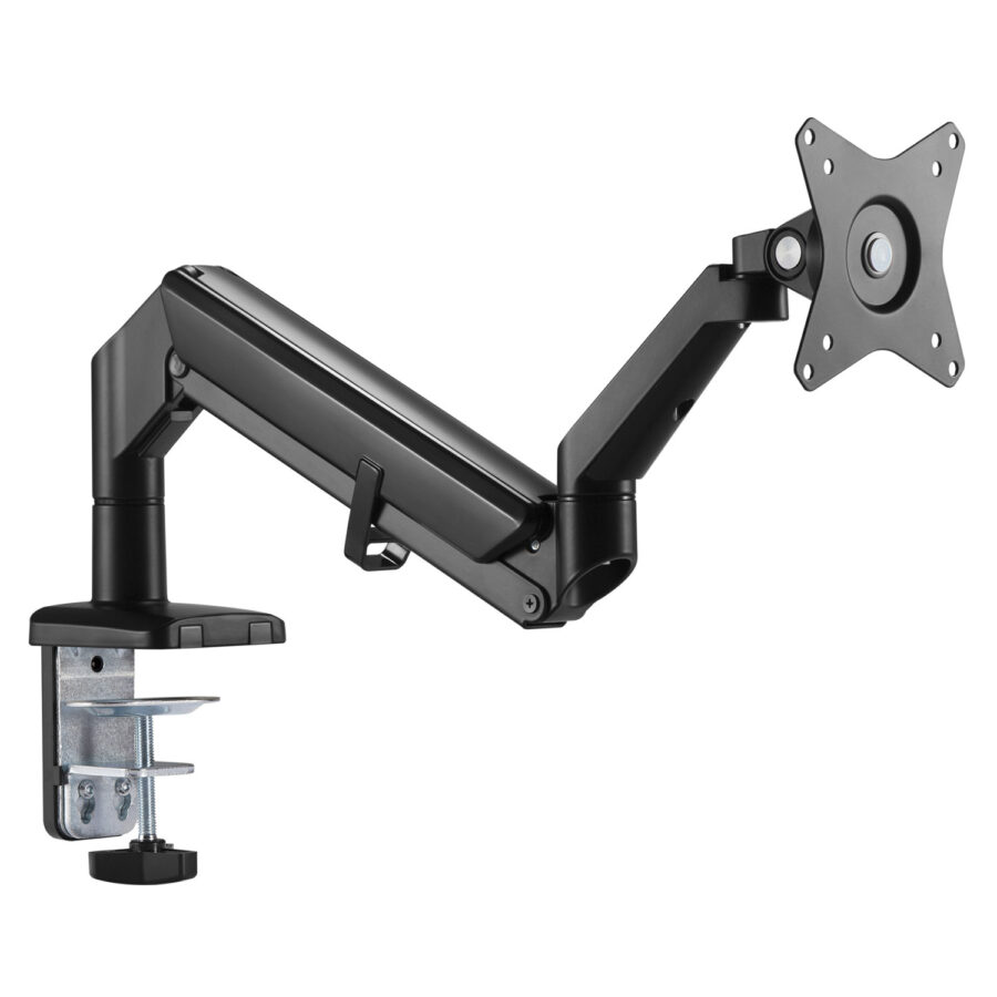 Ergo Office Fekete Asztali Monitor Tartó, Gázrugós, 17"-32", 9 kg, ER-405B - Image 3