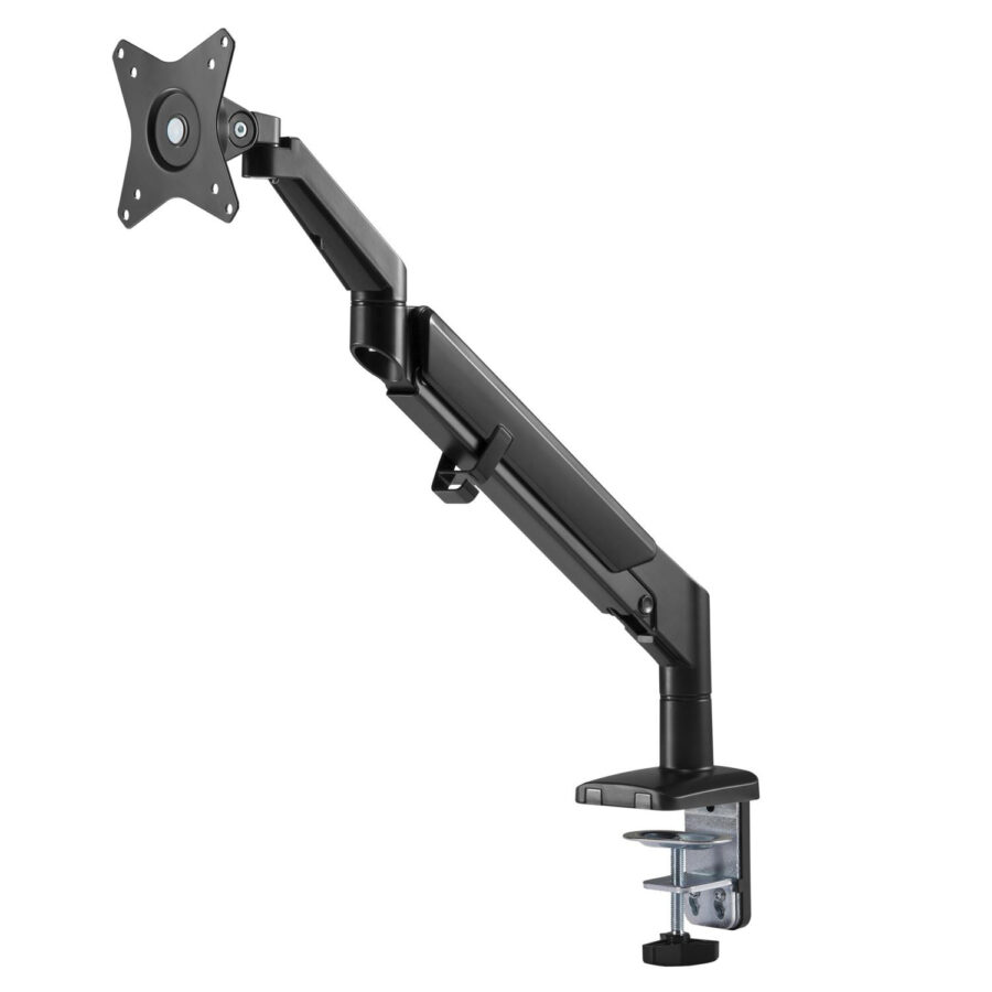 Ergo Office Fekete Asztali Monitor Tartó, Gázrugós, 17"-32", 9 kg, ER-405B - Image 5
