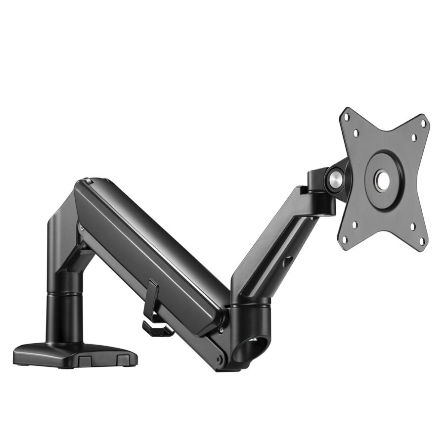 Ergo Office Fekete Asztali Monitor Tartó, Gázrugós, 17"-32", 9 kg, ER-405B - Image 6